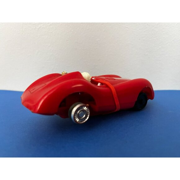 Vintage 1961 Eldon Ferrari Grand Prix Slot Car 1/32 Scale Red - Picture 4 of 10